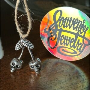 Souvenir Jewelry Forbidden Fruit sterling silver necklace charm!